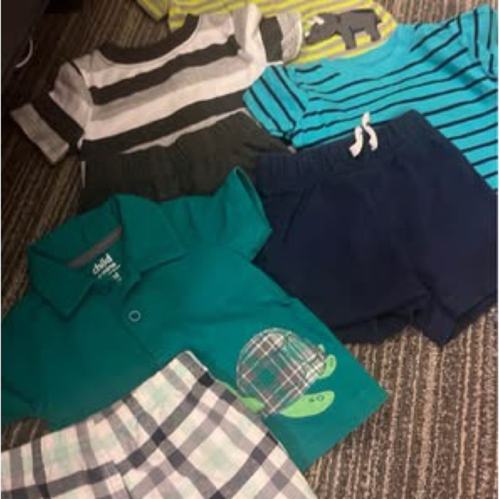 62 pc Mixed Lot (see pics) Sleepers, onesies, outfits Newborn to 6mo